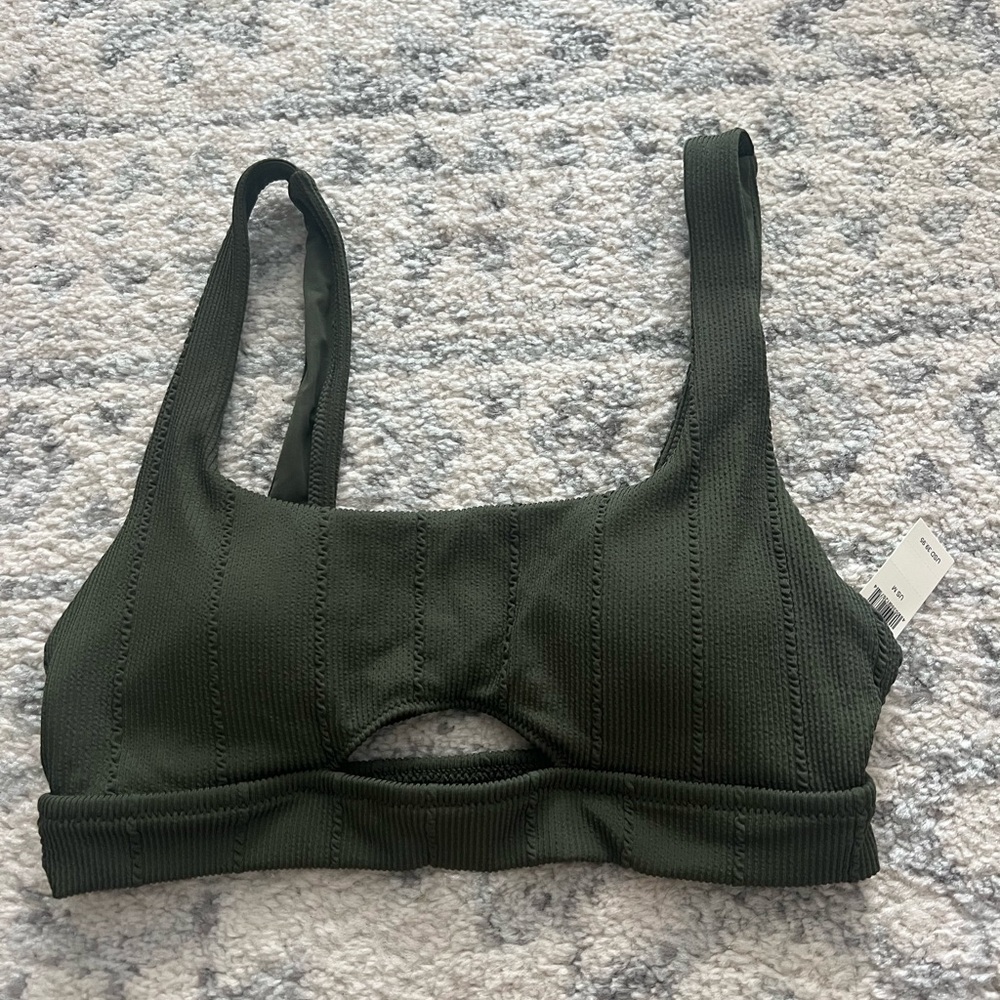 Aerie Green Swim Top